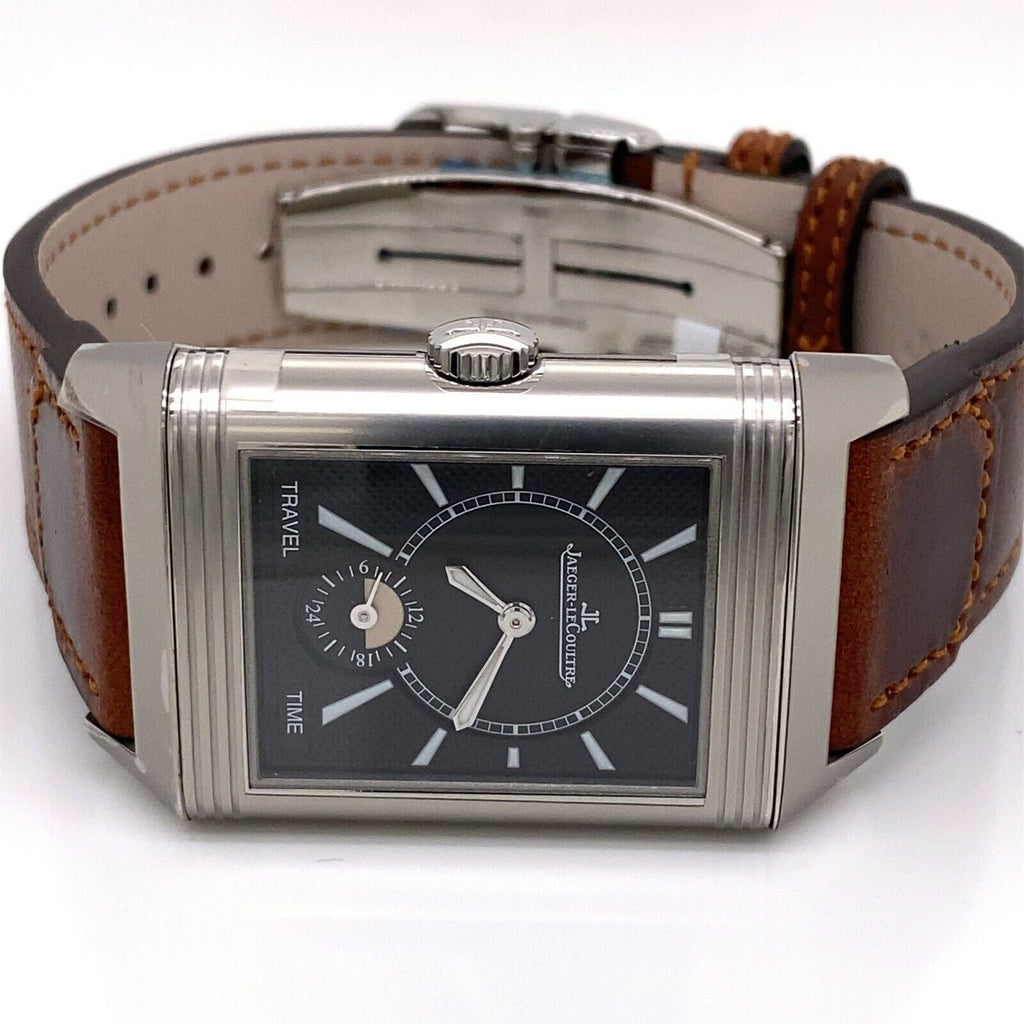 JAEGER LECOULTRE JLC Reverso Classic Duoface Watch Q3848422 - Brand New!