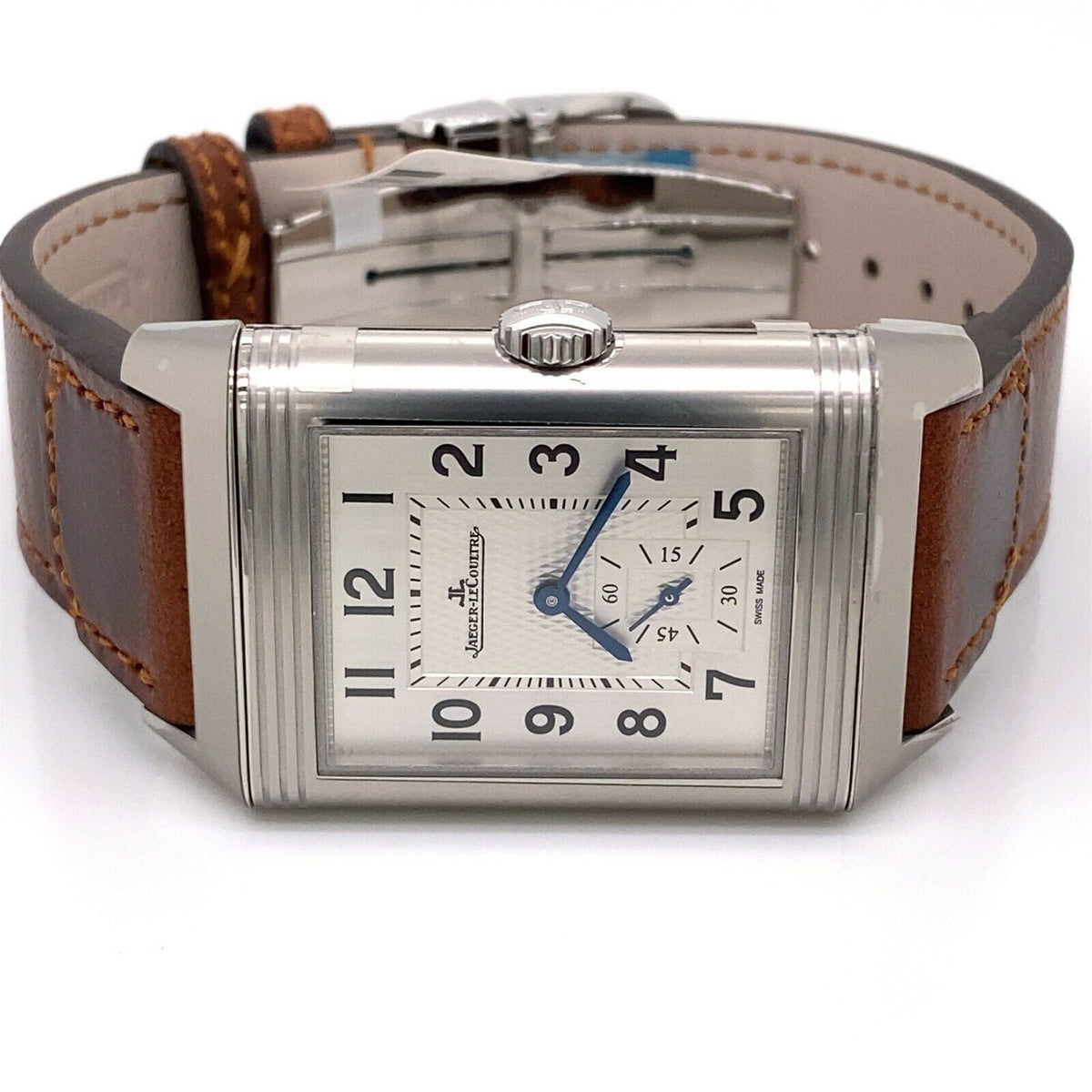 JAEGER LECOULTRE JLC Reverso Classic Duoface Watch Q3848422 - Brand New!