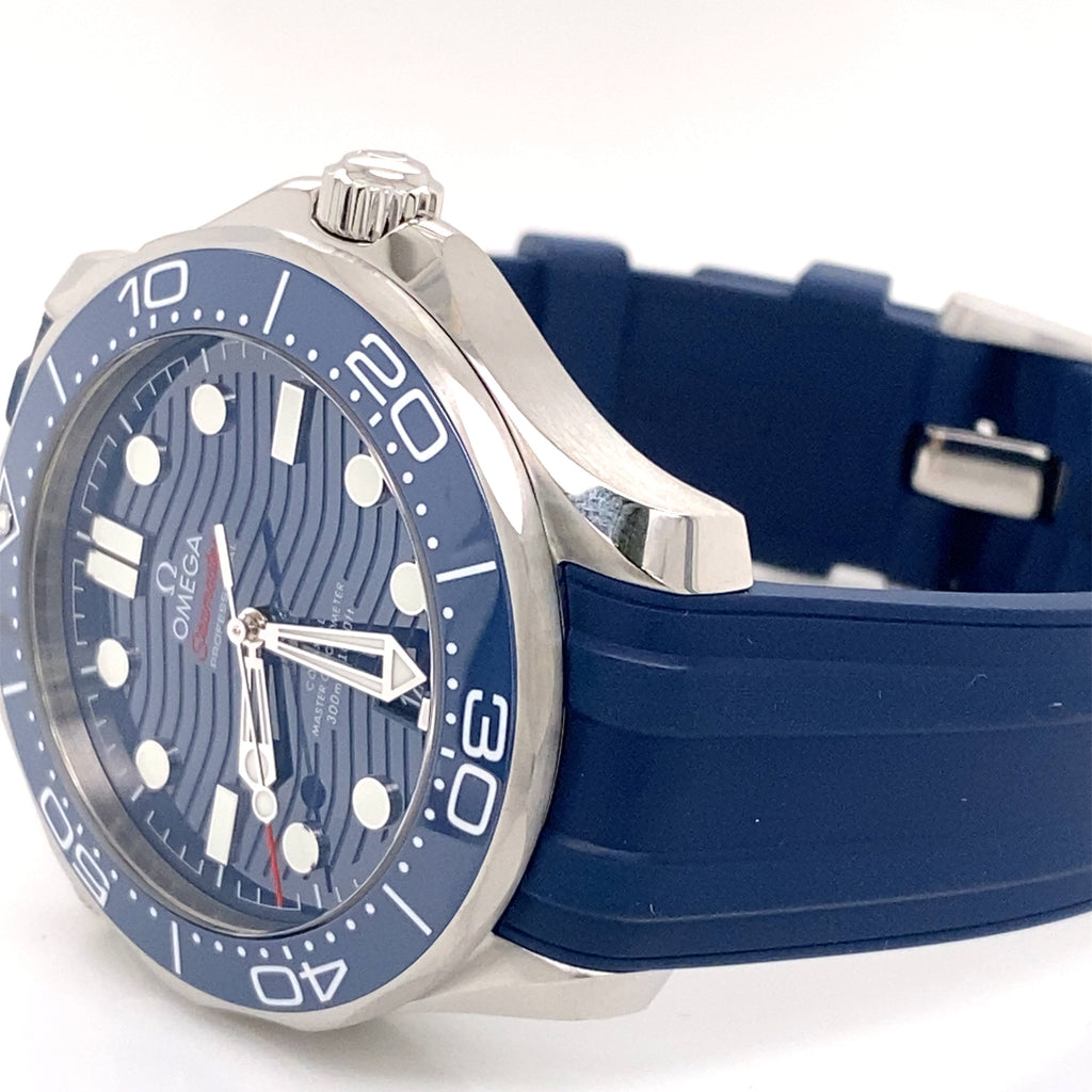 Omega Seamaster Diver 300 Co-Axil Master Chronometer Blue Dial, 210.32.42.20.03.001