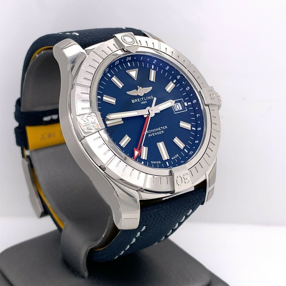 Breitling Avenger Automatic GMT 45mm Steel Watch A32395101C1X1