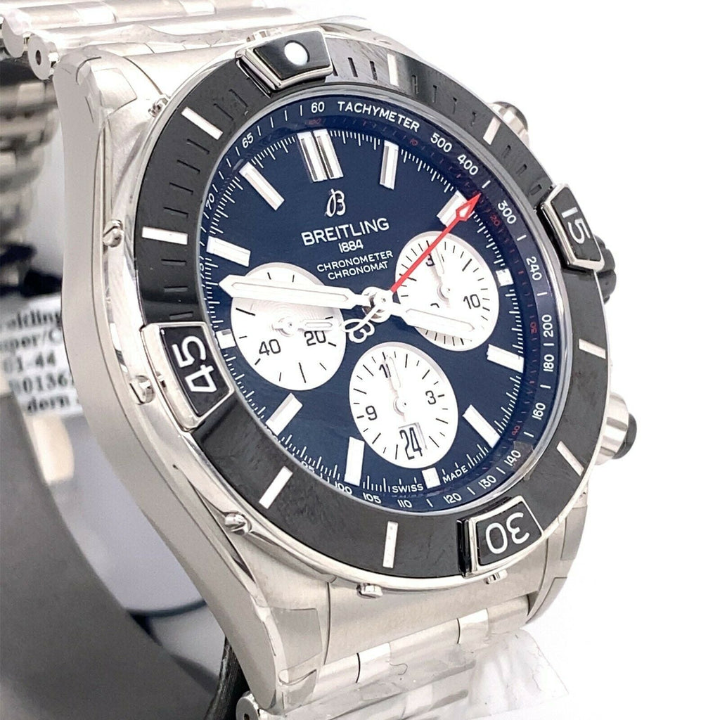 Breitling Super Chronomat B01-44 44mm Steel Watch AB0136251B1A1