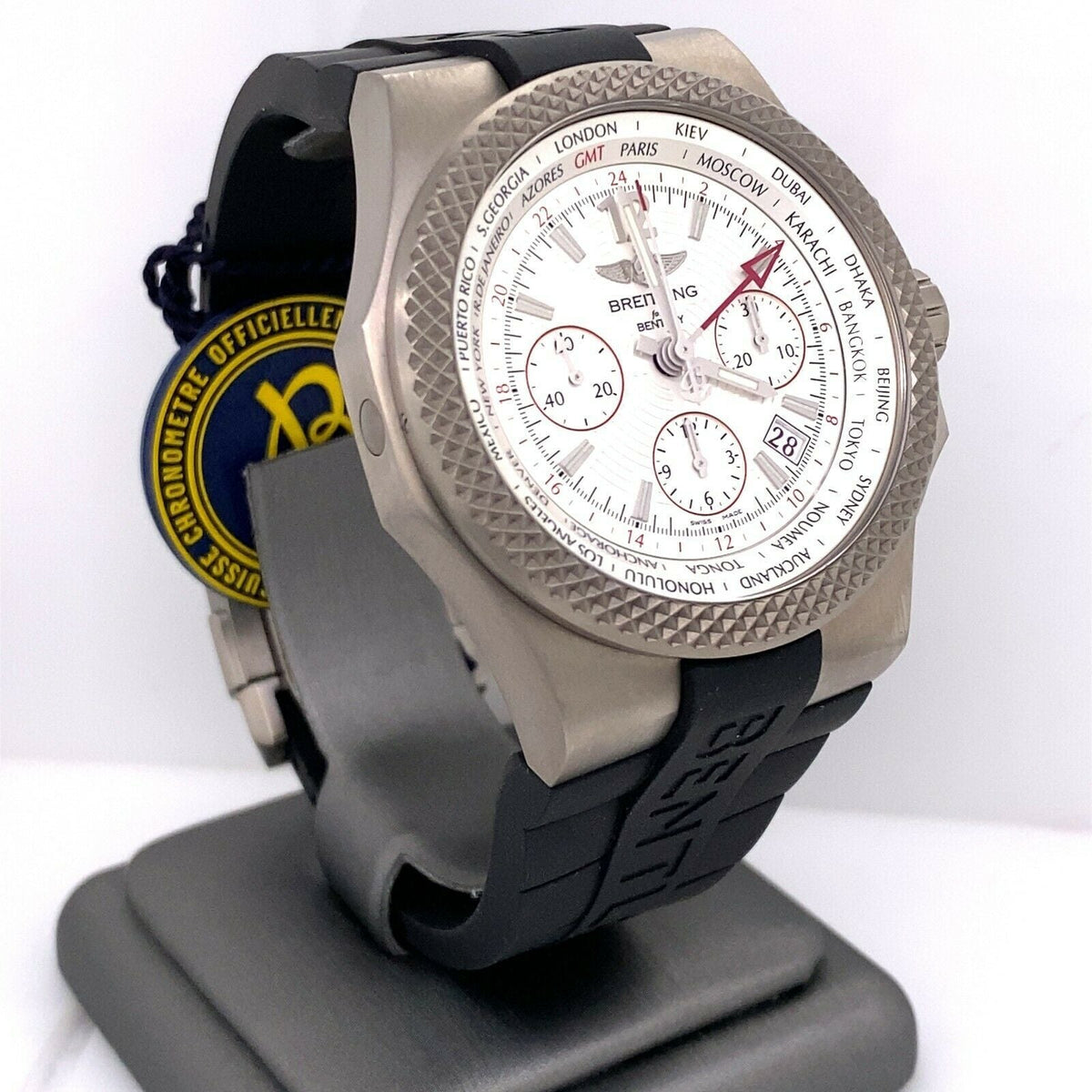 Breitling Bentley GMT Chronograph 45mm Watch EB043335/G801