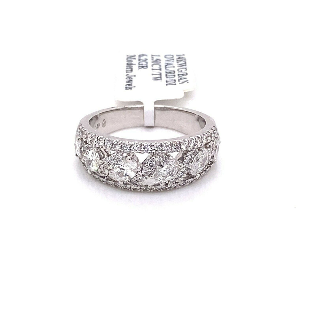 14k White Gold 1.50 CT Diamond Ladies Ring