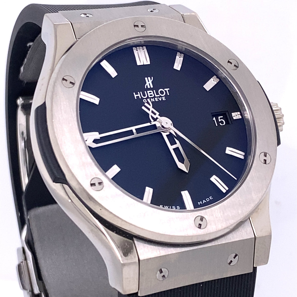 Hublot Classic Fusion Titanium & Ziconium 42mm Pre-owned Automatic Watch