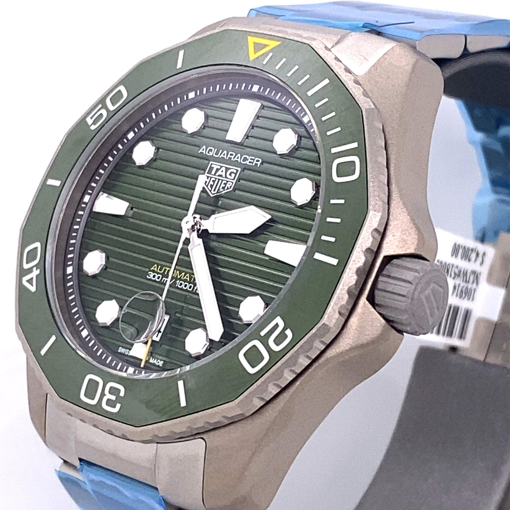 TAG HEUER AQUARACER PROFESSIONAL 300 AUTOMATIC 43MM WATCH, WBP208B.BF0631