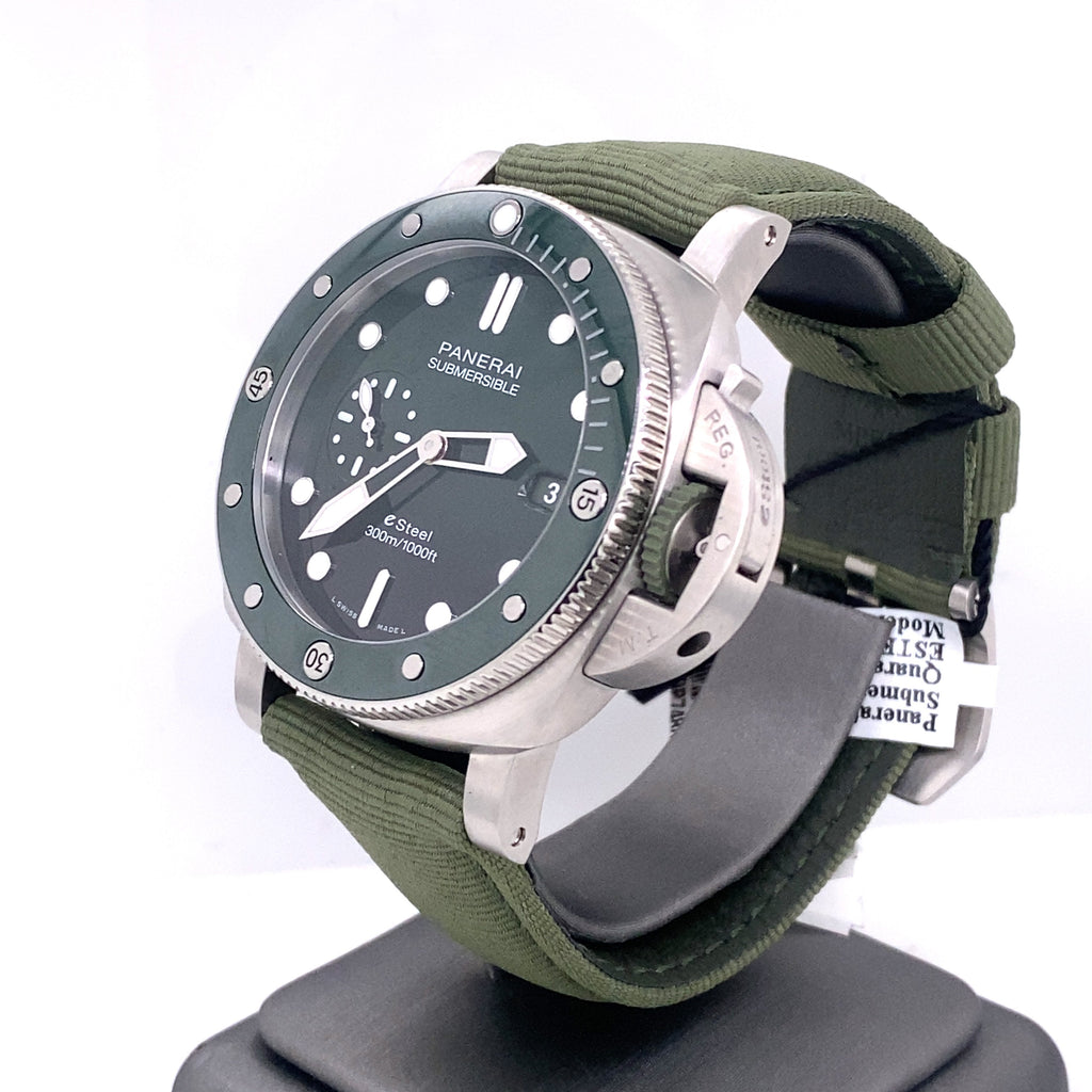 Panerai Pam 1287 Submersible QuarantaQuattro eSteel Verde Smerald PAM1287