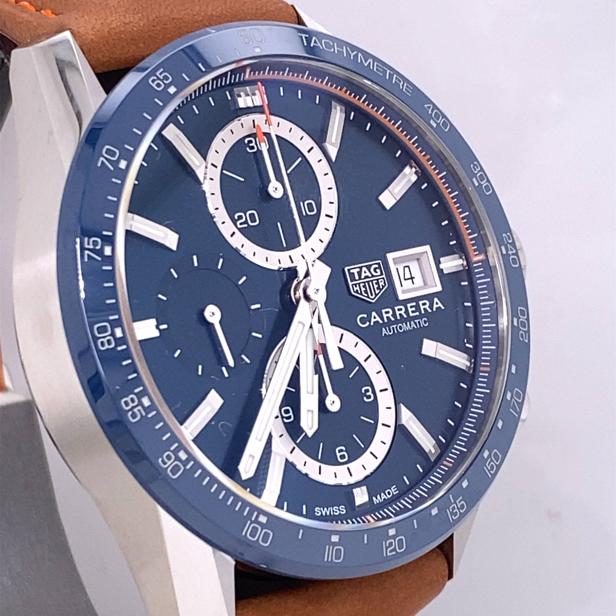 TAG HEUER Carrera AUTOMATIC CHRONOGRAPH 41MM WATCH, CBM2112.FC6455