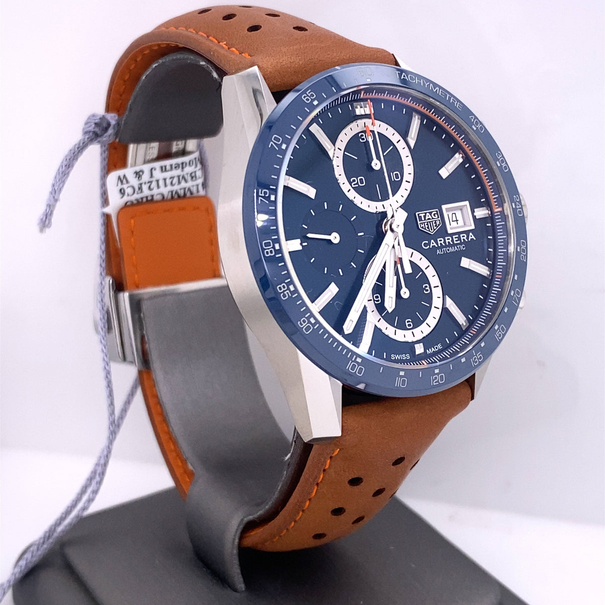 TAG HEUER Carrera AUTOMATIC CHRONOGRAPH 41MM WATCH, CBM2112.FC6455