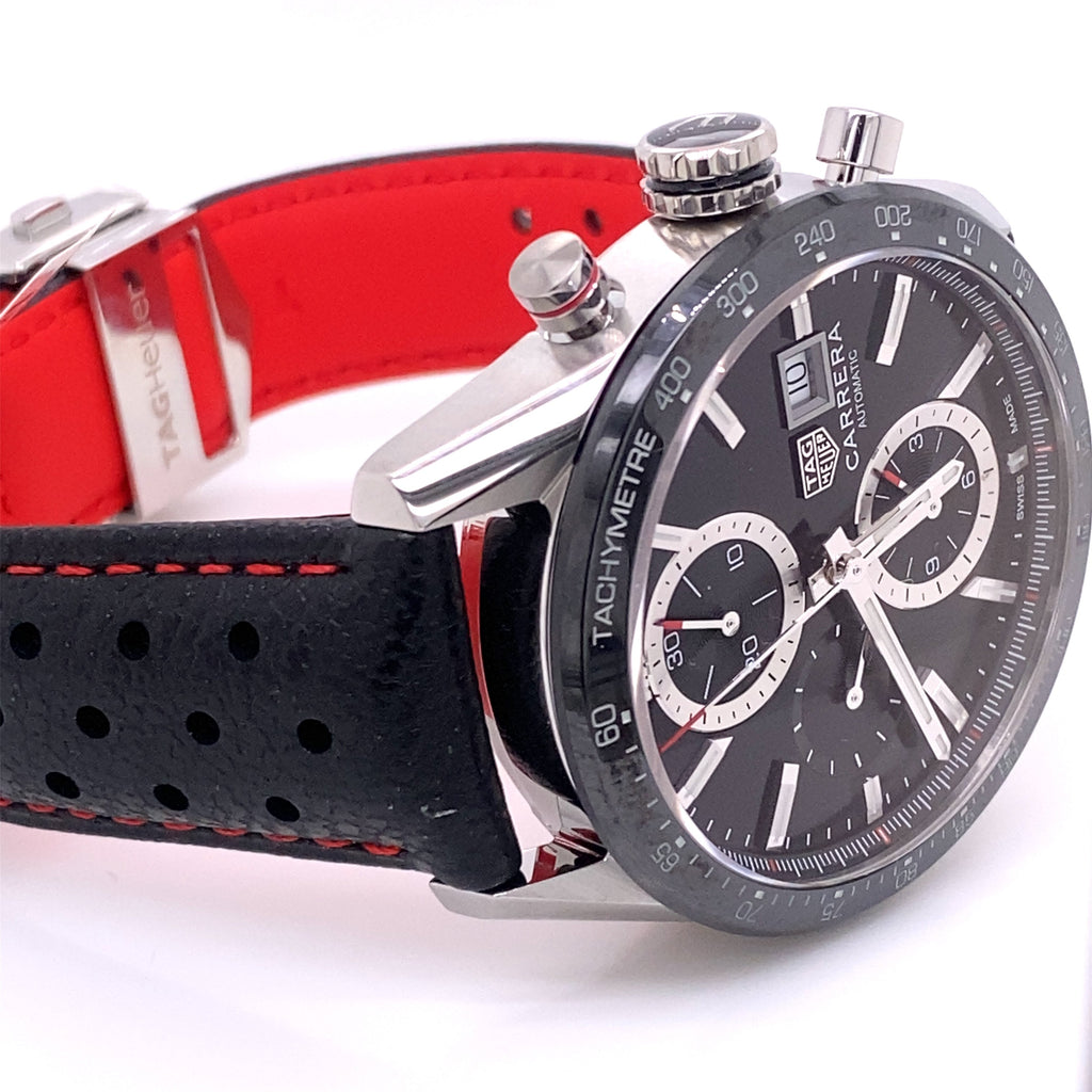 TAG HEUER Carrera AUTOMATIC CHRONOGRAPH 41MM WATCH, CBM2110.FC6454