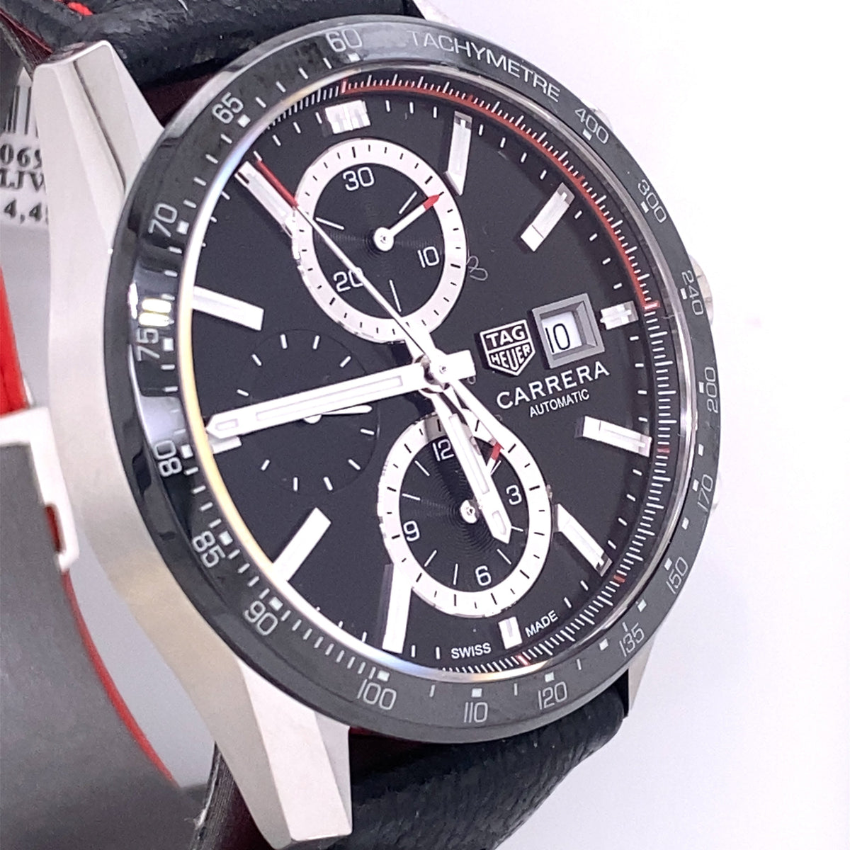 TAG HEUER Carrera AUTOMATIC CHRONOGRAPH 41MM WATCH, CBM2110.FC6454