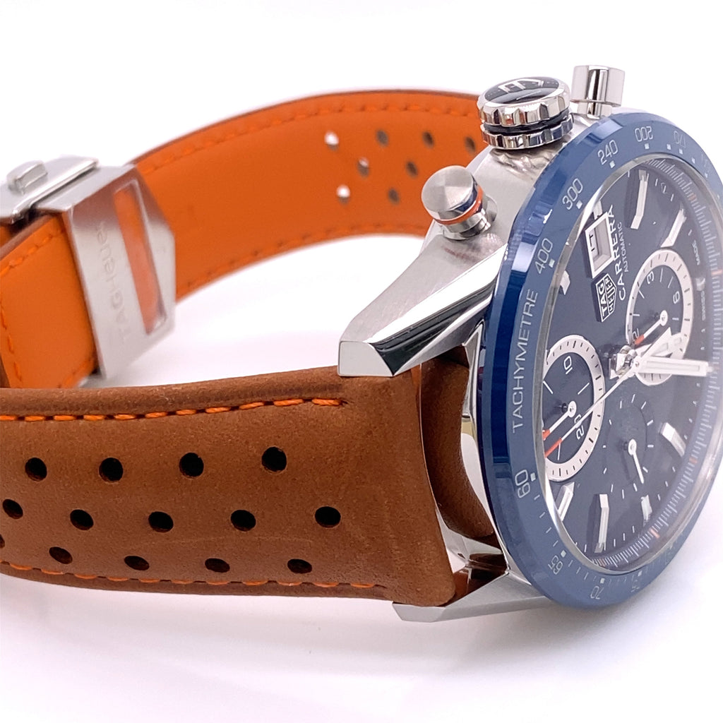 TAG HEUER Carrera AUTOMATIC CHRONOGRAPH 41MM WATCH, CBM2112.FC6455