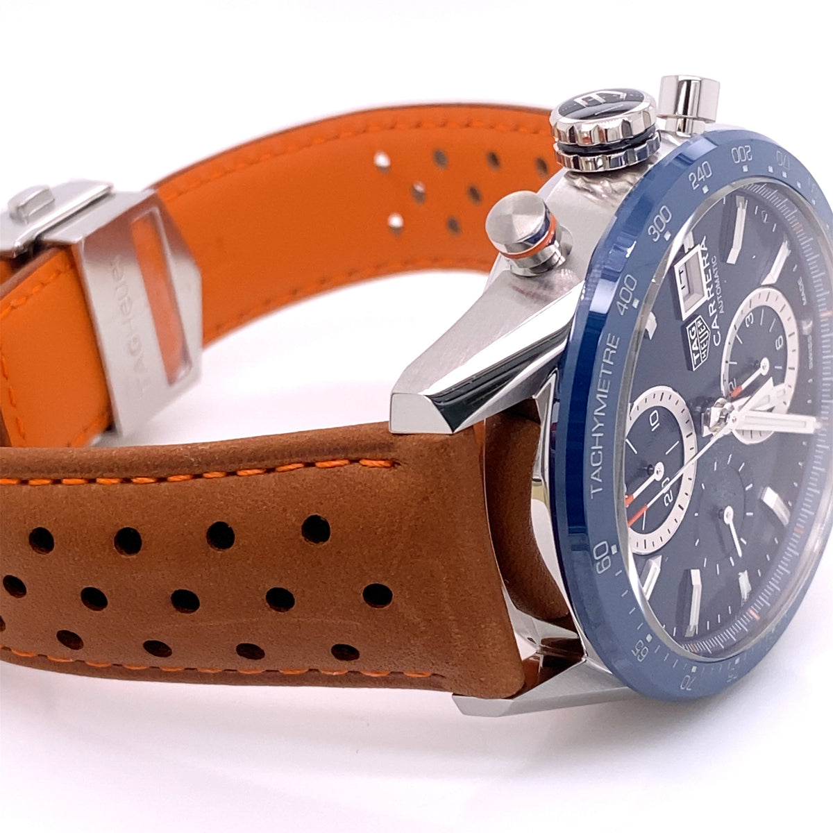 TAG HEUER Carrera AUTOMATIC CHRONOGRAPH 41MM WATCH, CBM2112.FC6455
