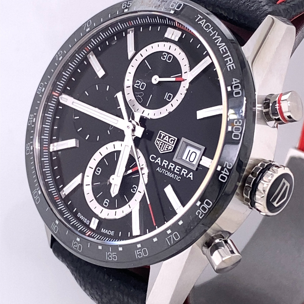 TAG HEUER Carrera AUTOMATIC CHRONOGRAPH 41MM WATCH, CBM2110.FC6454