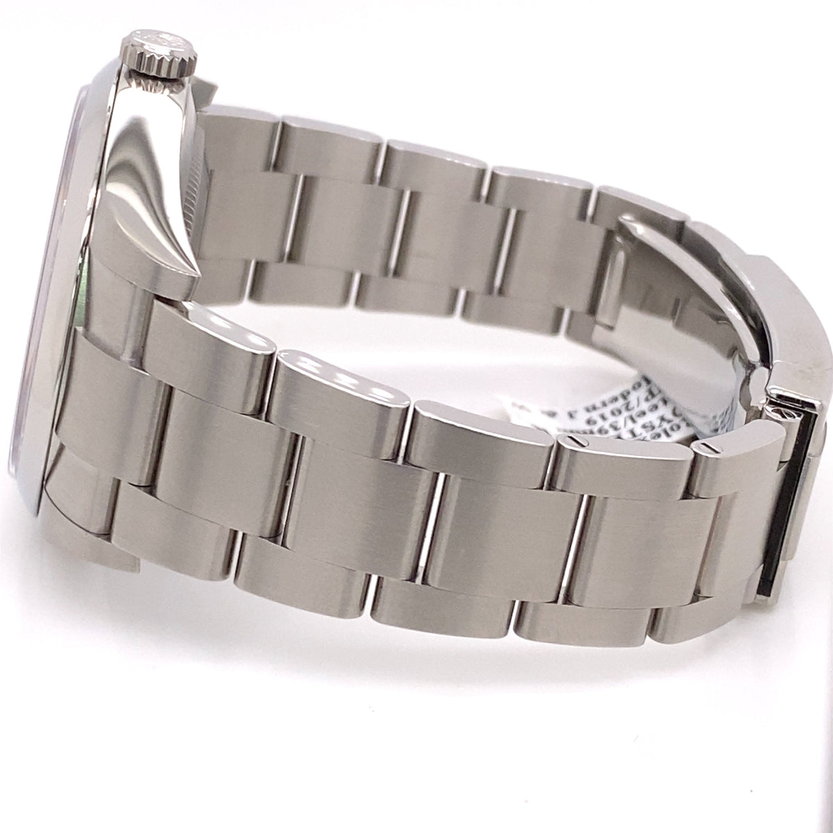 Pre-Owned Rolex Oyster Perpetual Grape Dial Steel 39mm Watch 114300 philadelphia