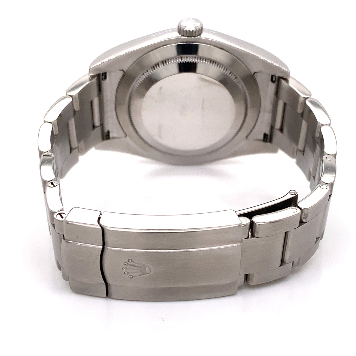Pre-Owned Rolex Oyster Perpetual Rhodium Dial Steel 39mm Watch 114300 Philadelphia