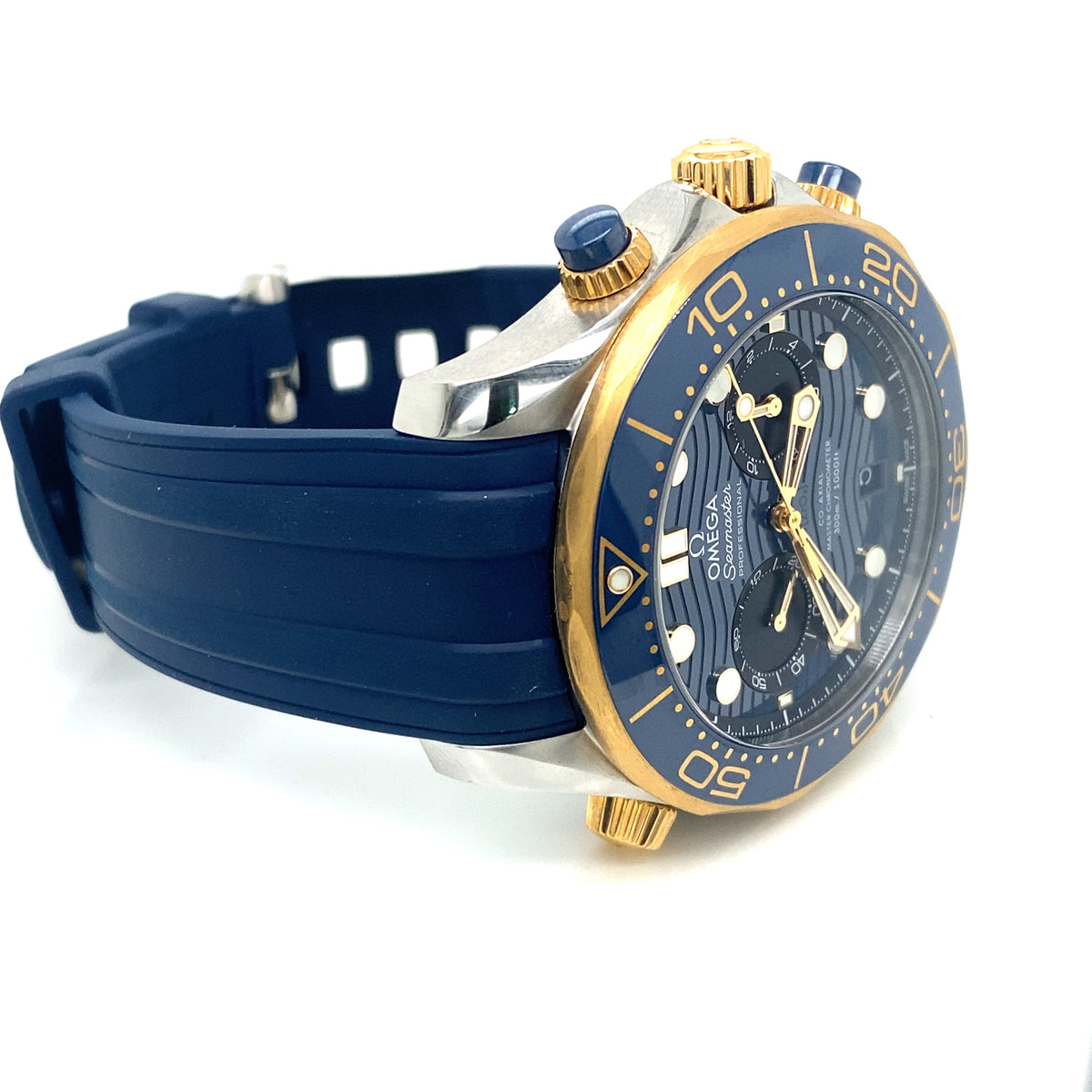 Omega Diver 300M Seamaster 44mm Steel & Gold Watch 210.22.44.51.03.001