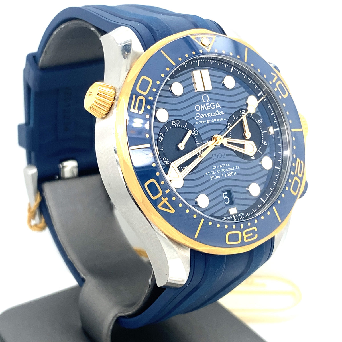 Omega Diver 300M Seamaster 44mm Steel & Gold Watch 210.22.44.51.03.001