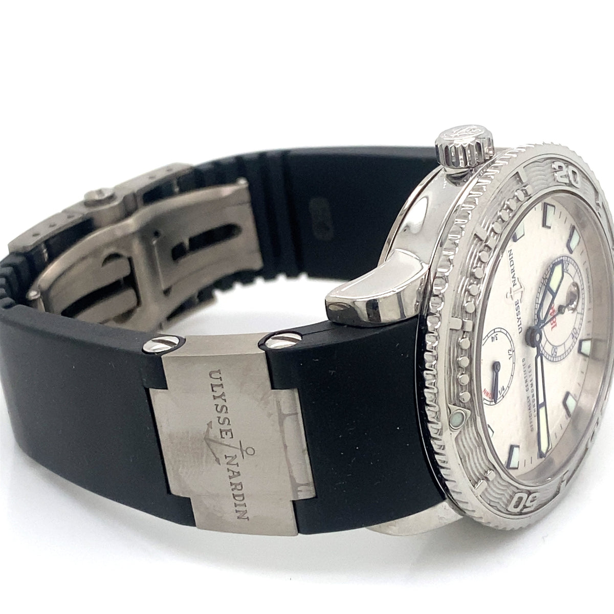 Ulysse Nardin Maxi Marine Diver Steel 40mm Watch, 263-51-7