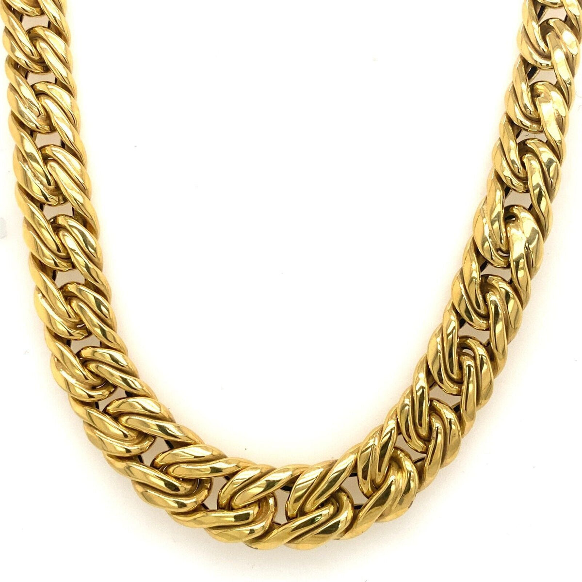 14k Yellow Gold Ladies Fancy Necklace, S107101