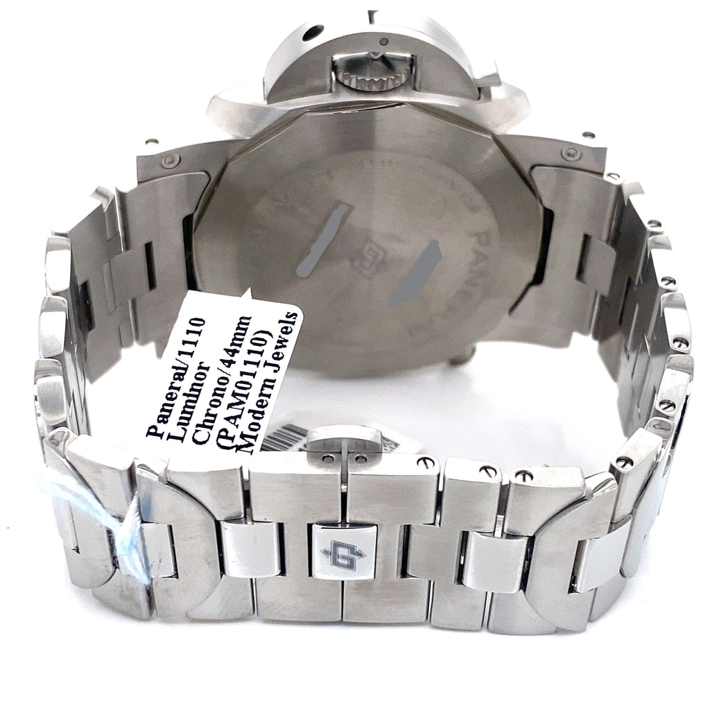 Panerai Luminor Chrono Steel Automatic 44m Watch, PAM01110 - PAM 1110