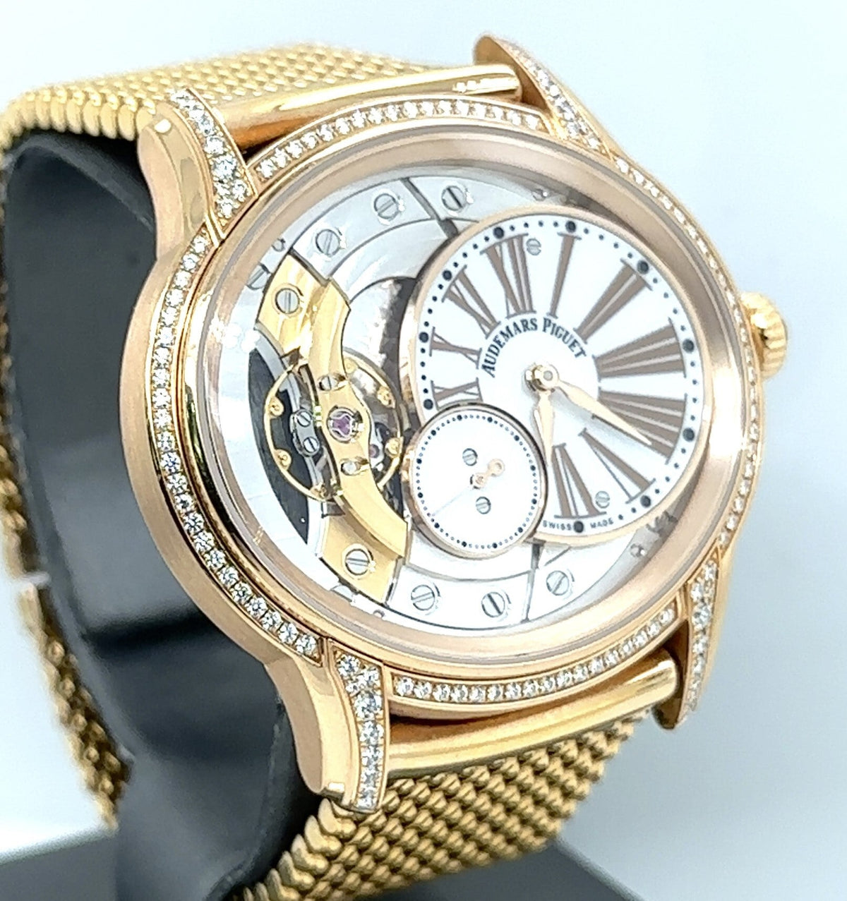 Audemars Piguet Millenary Rose Gold Diamond  39.5mm Watch, 77247OR.ZZ.1272OR.01