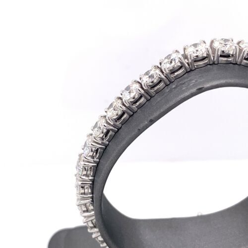 14k White Gold 17.60 CT Diamond Tennis Bracelet, 24.2g, 7", S15187