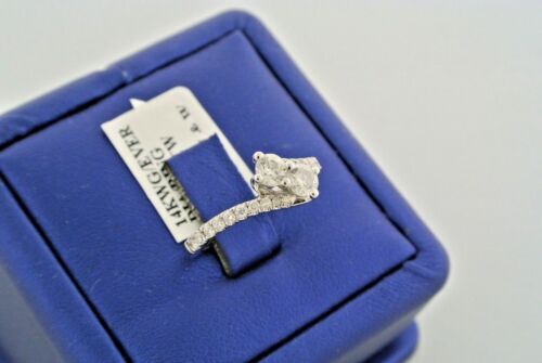 14k White Gold Ever US 1.00 CT Diamond Ring, 2.8gm, Size 5.25
