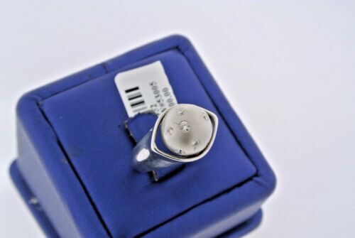 14k White Gold 0.25 CT Diamond Ladies Ring, 9gm, Size 6