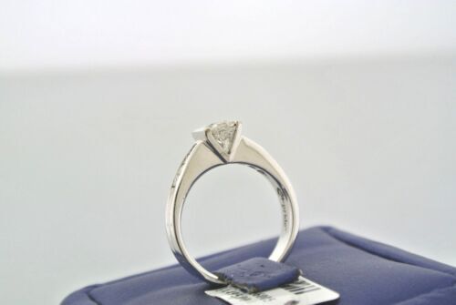 Love & Pride 18k White Gold 1.22 CT Diamond Engagement Ring, 5.4gm