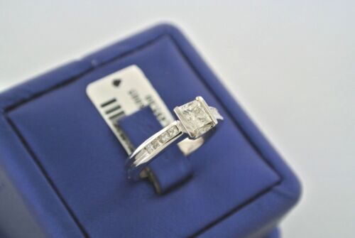 Love & Pride 18k White Gold 1.22 CT Diamond Engagement Ring, 5.4gm