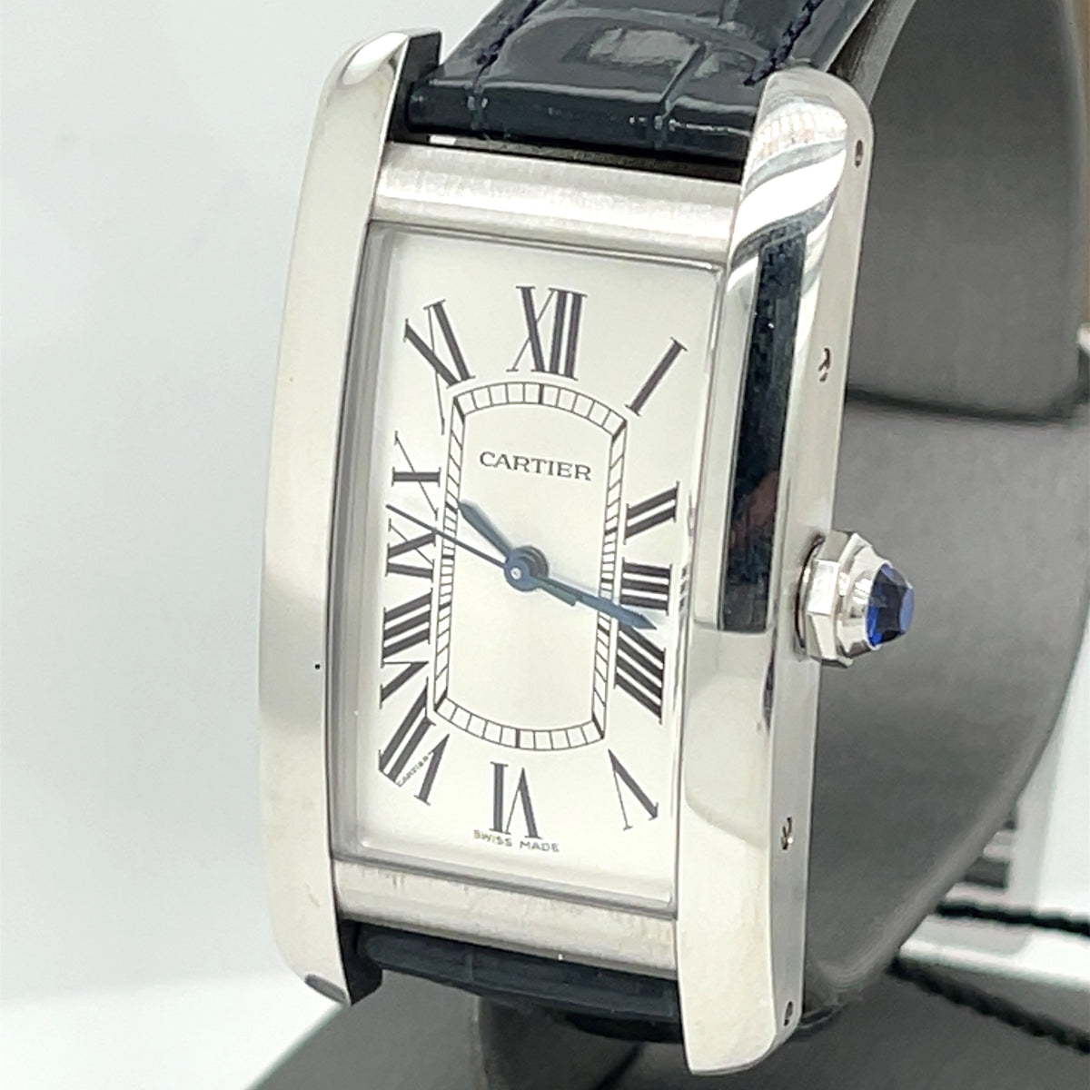 Cartier TANK AMÉRICAINE Medium Steel Watch