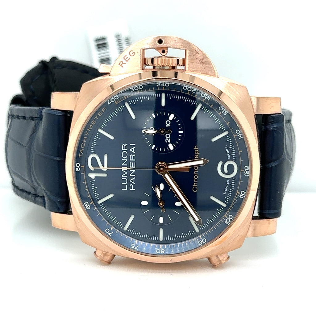 Panerai Luminor Chrono Goldtech™ Blu Notte- 44mm - Brand New !