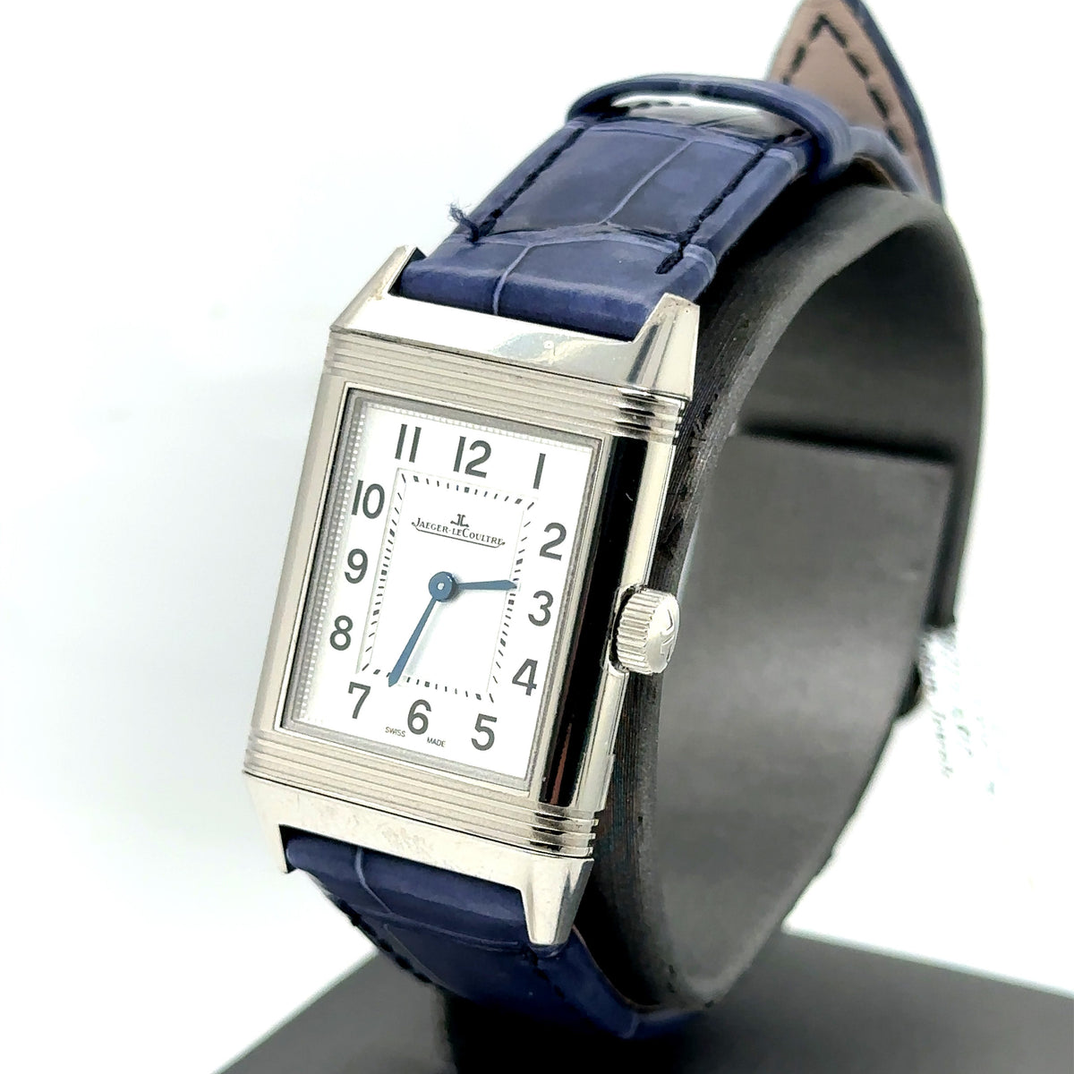 JAEGER LECOULTRE Reverso Quartz Silver Dial Ladies,