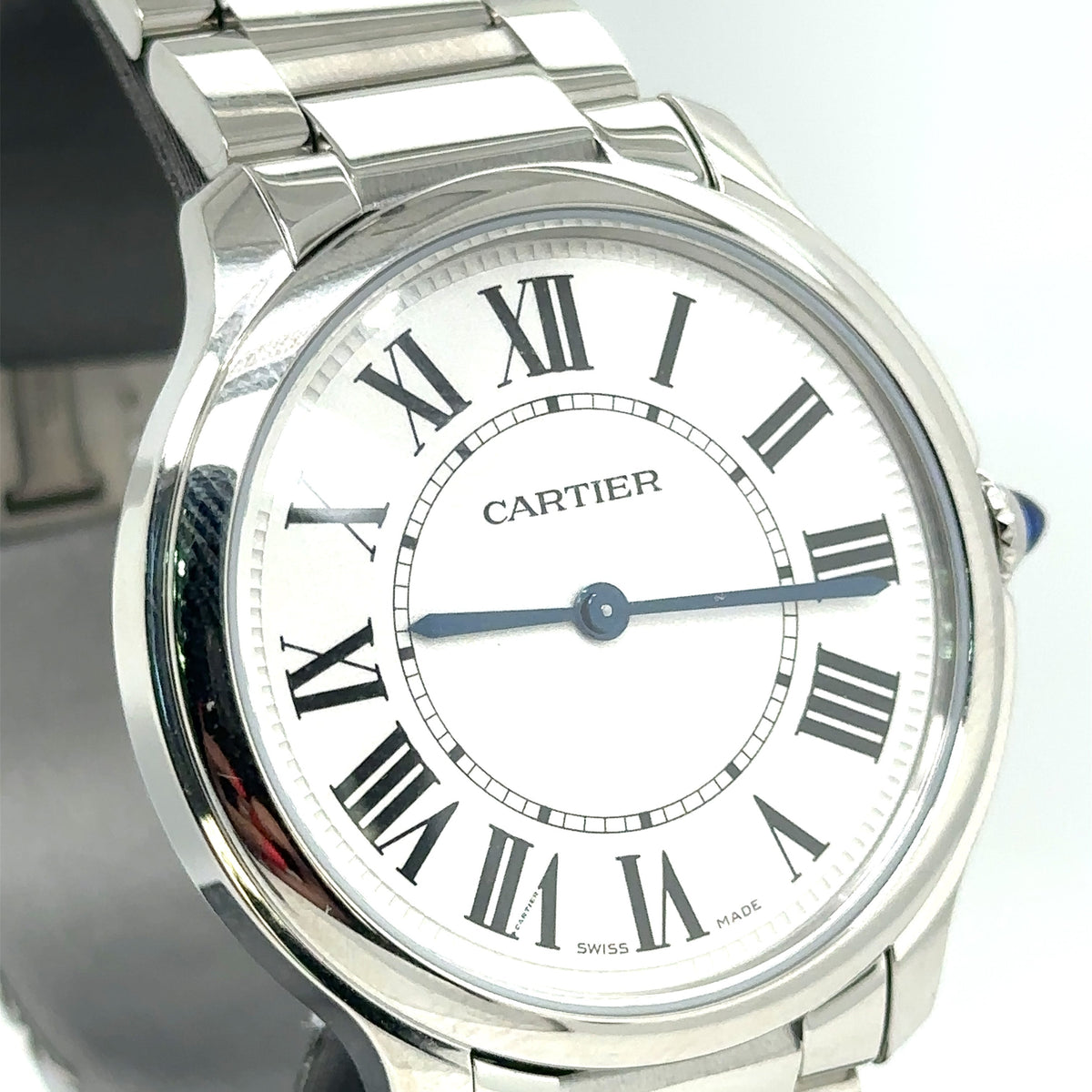Cartier Ronde Must de Cartier 36mm Stainless Steel Watch, WSRN0034