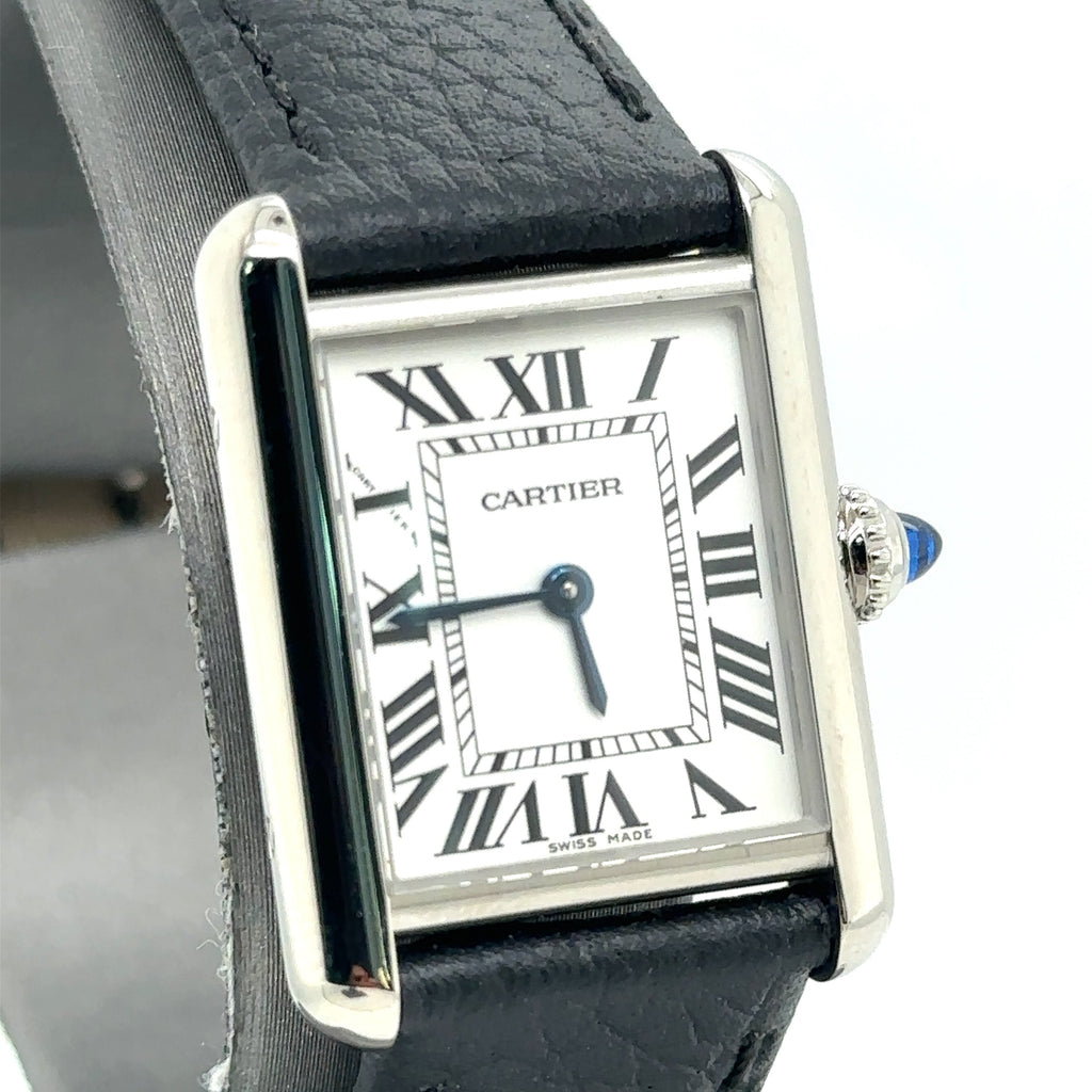 Cartier TANK Must Small Steel Womans Watch, WSTA0042