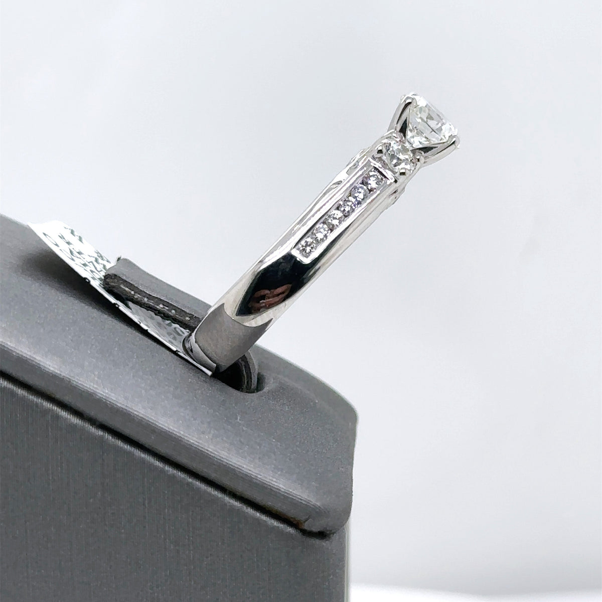 Gabriel & Co. 14k White Gold 1.50 CT Diamond Engagement Ring, Size 7