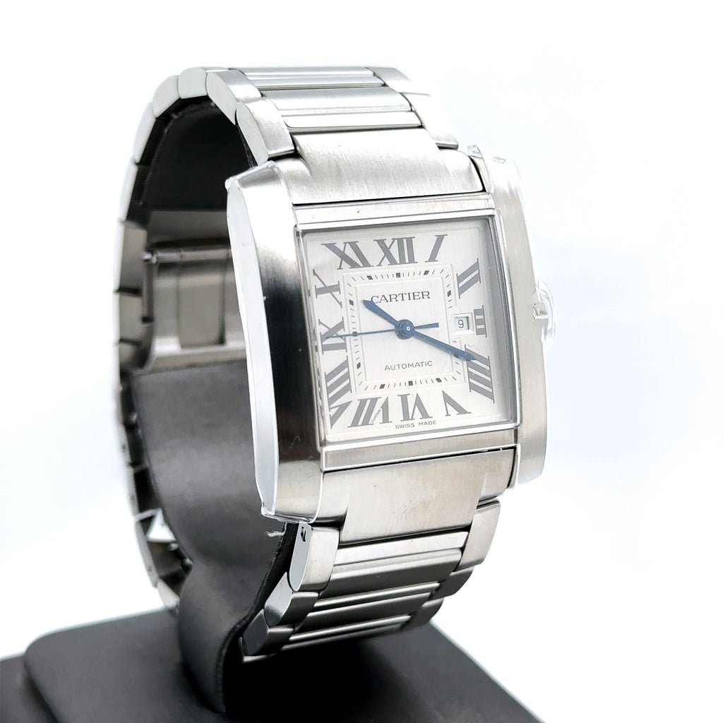 Cartier TANK FRANÇAISE WATCH LARGE MENS WSTA0067 - Brand New