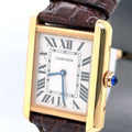 Cartier TANK Solo Steel Women's Watch W5200024 -Quartz- Pre Owned