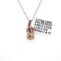 LeVian 14k Rose Gold 1.15 CT Diamond Pendant