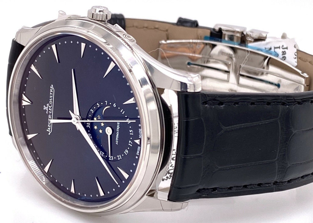 JAEGER LECOULTRE JLC Master Ultra Thin Moon 39 mm Q1368470 - Black Dial -NEW !