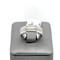 Scott Kay 19k White Gold Ladies Wedding Band, 8.3g, Size 6 S12850