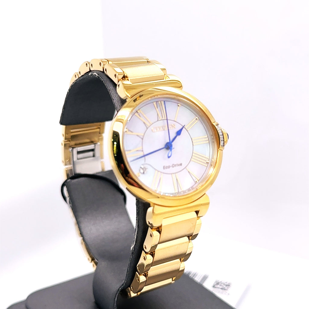 Citizen L Mae Ladies 29.5MM Stainless Steel, EM1060-52N
