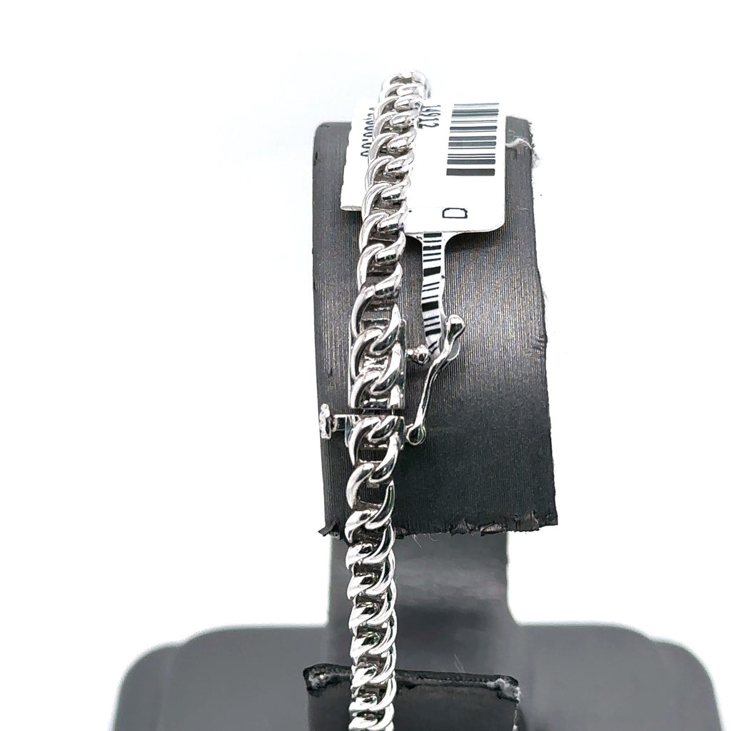 14k White Gold 1.25 CT Pave Diamond Bracelet, 7", 9.1g, S14912