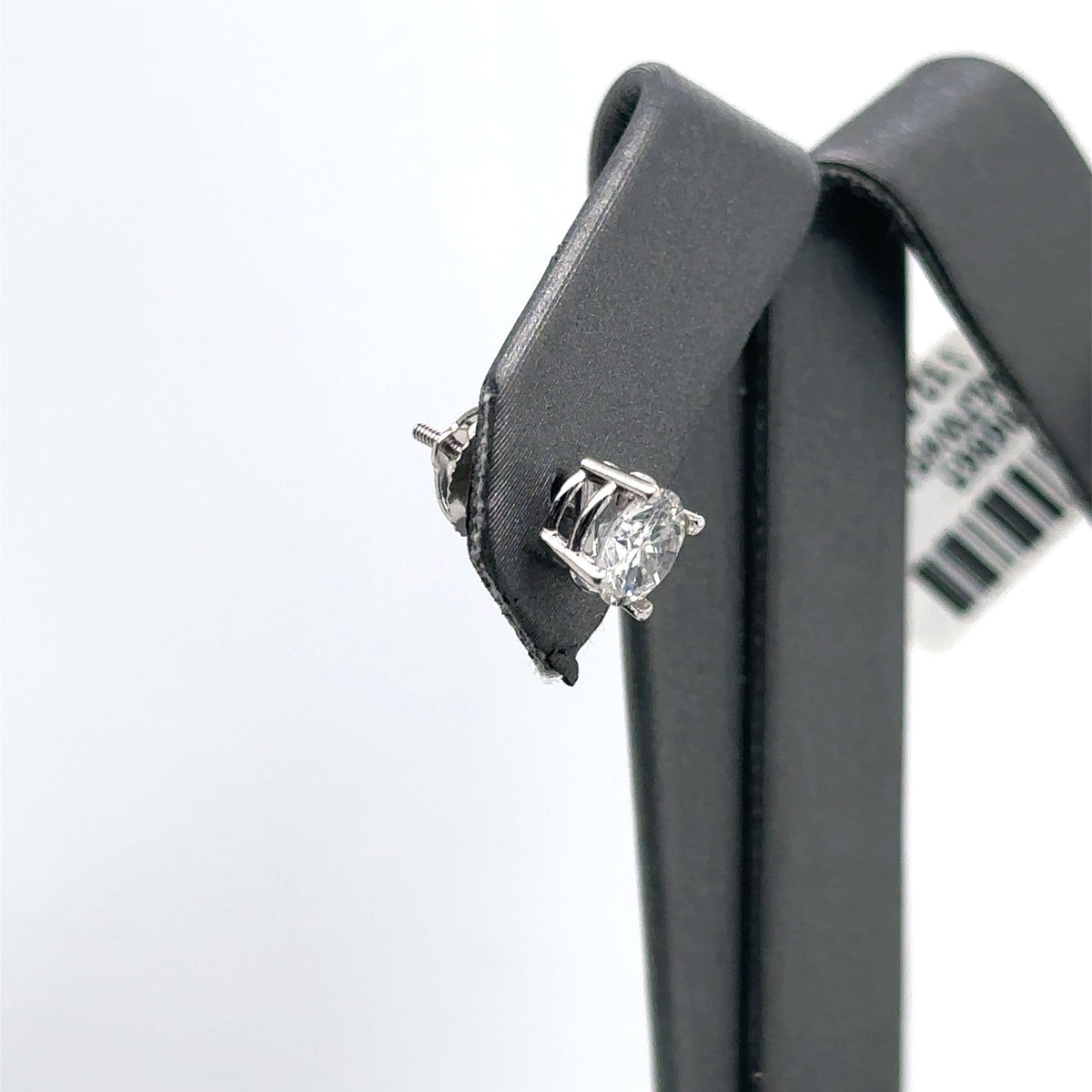 14k White Gold 1.15 CT Diamond Stud Earrings, S106865
