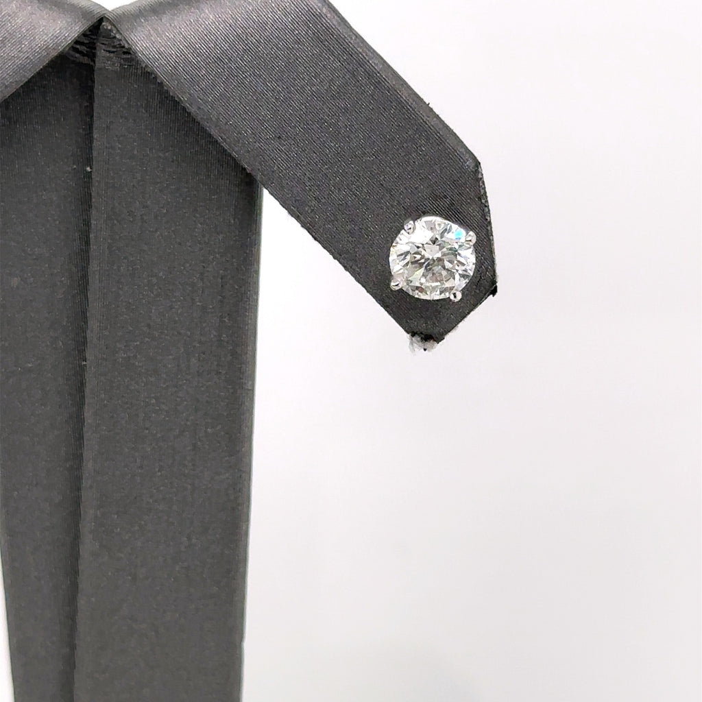 14k White Gold 1.50 CT Diamond Stud Earrings, S107499