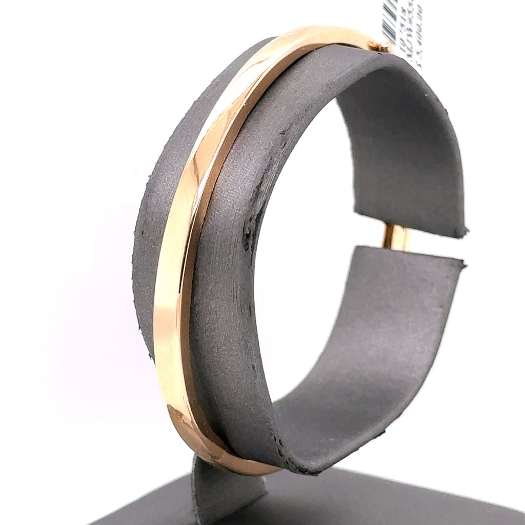 14k Rose Gold ladies Bangle Bracelet, 11.5gm, S107518