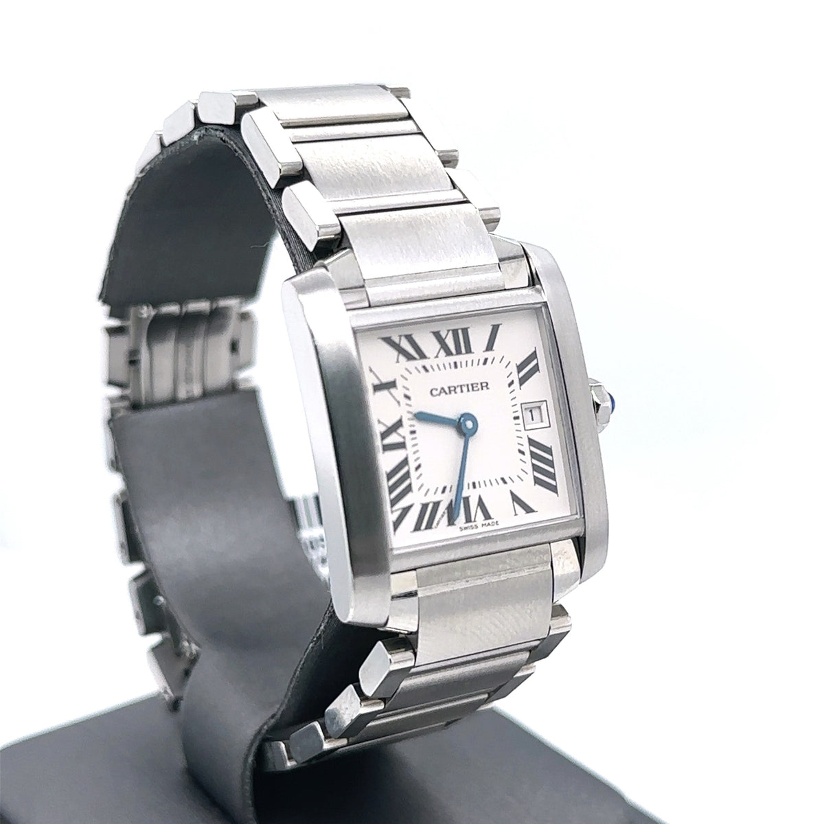Cartier TANK FRANÇAISE WATCH Midsize Womans W51011Q3 - Pre Owned