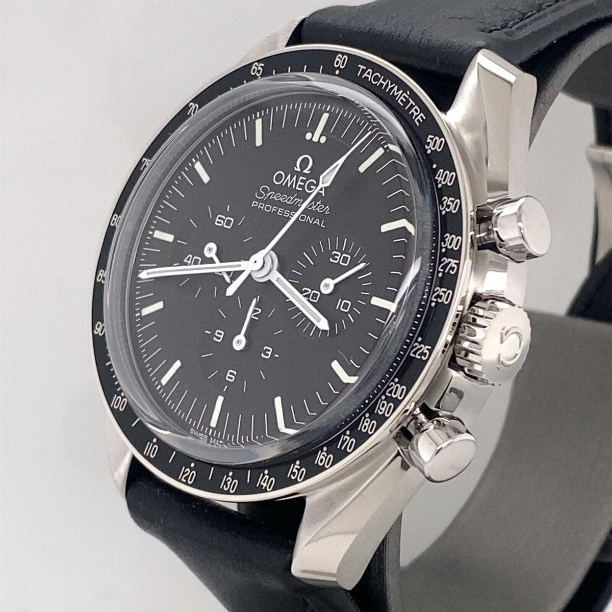 Omega Speedmaster Moonwatch CoAxil Sapphire Chronograph New 310.32.42.50.01.002
