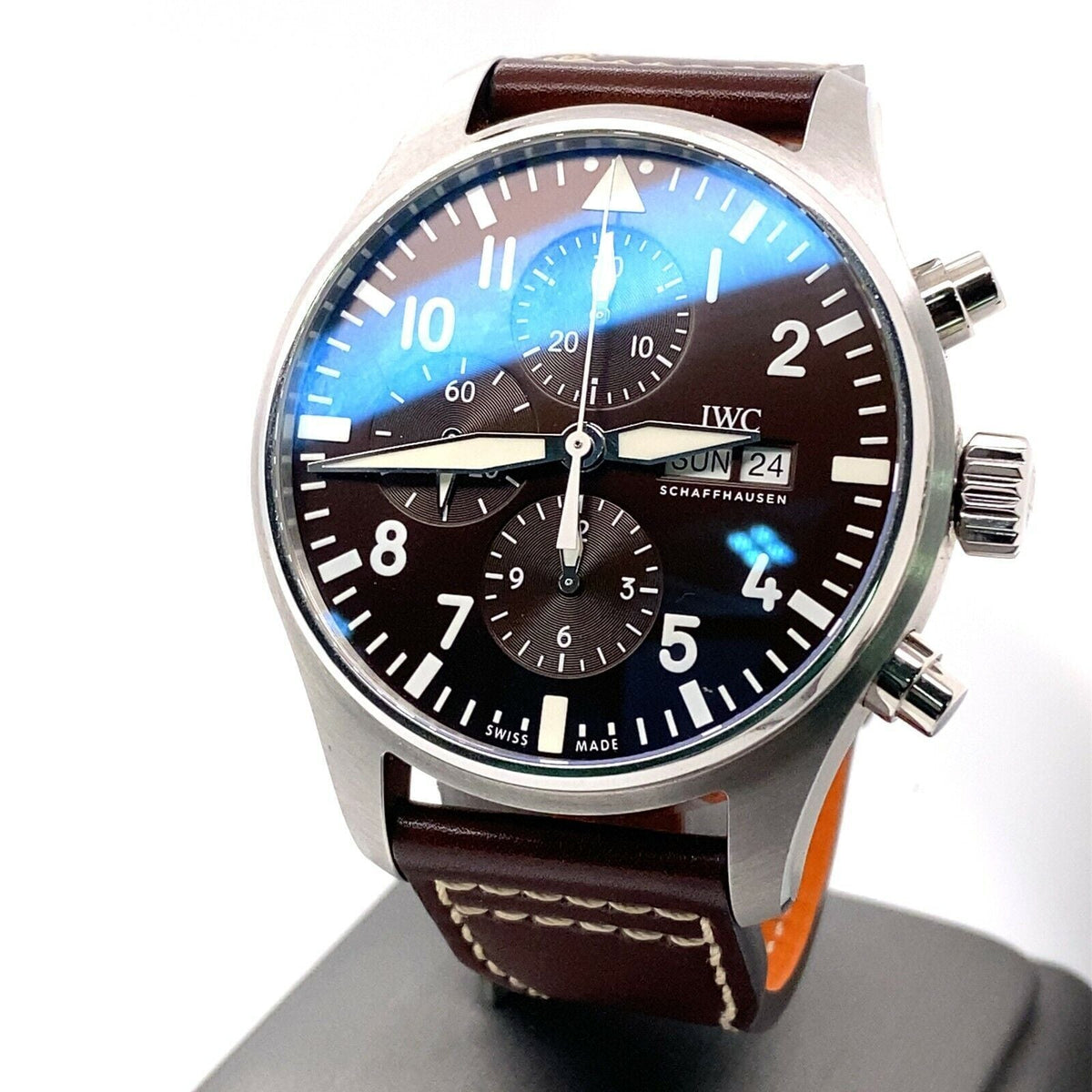 IWC PILOT’S WATCH CHRONOGRAPH EDITION “ANTOINE DE SAINT EXUPÉRY” - IW377713 NEW