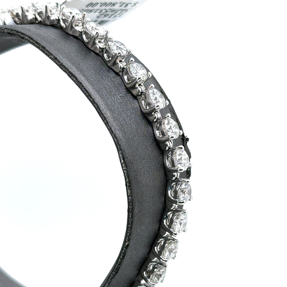 14k White Gold 7.5CT Diamond Tennis Ladies Bracelet, 11.9g, 7", S15162